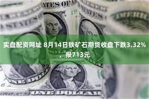 实盘配资网址 8月14日铁矿石期货收盘下跌3.32%，报713元