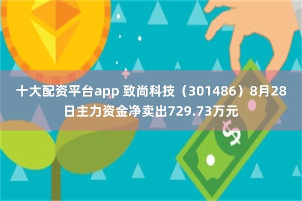 十大配资平台app 致尚科技（301486）8月28日主力资金净卖出729.73万元