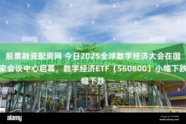 股票融资配资网 今日2025全球数字经济大会在国家会议中心启幕，数字经济ETF（560800）小幅下跌